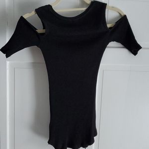 H&M cold shoulder top